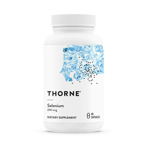 Thorne Selenium 200 mcg 60 capsule bottle