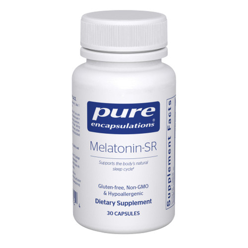 Pure Encapsulations Melatonin-SR capsule bottle