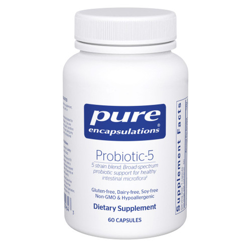 Pure Encapsulations Probiotic-5 60 capsule bottle
