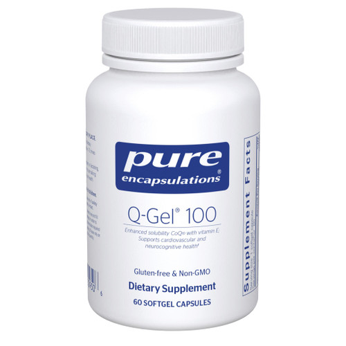 Pure Encapsulations Q-Gel 100 60 softgel capsules bottle