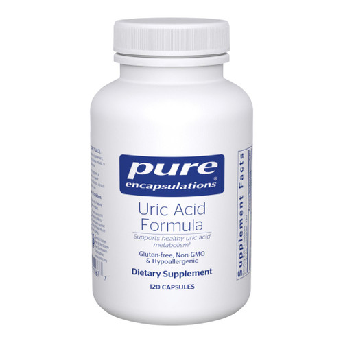 Pure Encapsulations Uric Acid Formula - 120 Capsules PURE11677 BeautifiedYou.com