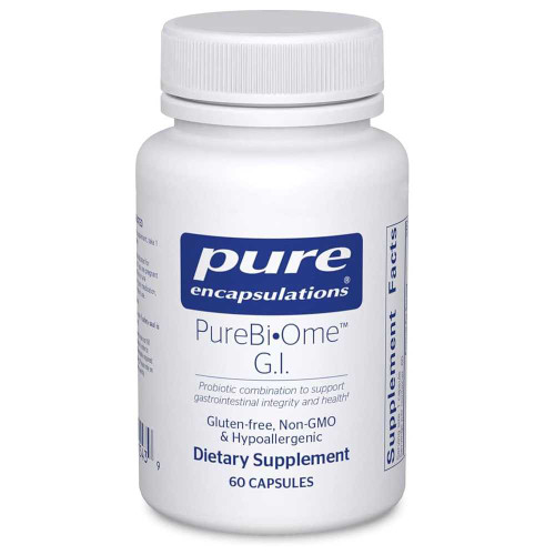 Pure Encapsulations PureBi-Ome G.I. 60 capsules bottle