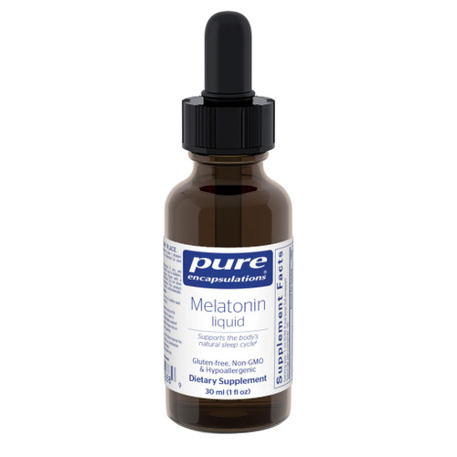 Pure Encapsulations Melatonin Liquid 30 mL dropper bottle