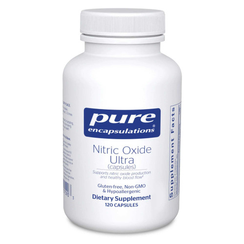 Pure Encapsulations Nitric Oxide Ultra Caps - 120 Capsules PURE15903 BeautifiedYou.com