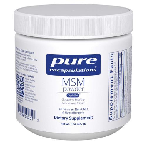 Pure Encapsulations MSM Powder jar