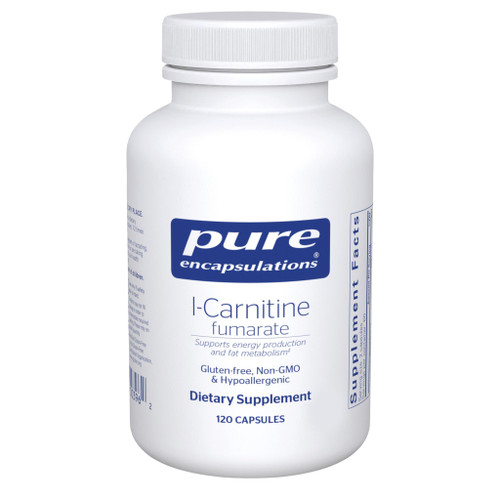 Pure Encapsulations L-Carnitine Fumarate 120 capsule bottle