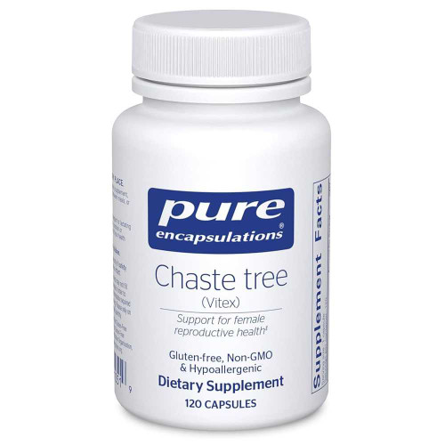 Pure Encapsulations Chaste Tree (Vitex) 120 capsule bottle