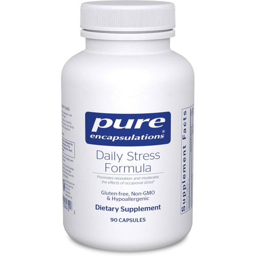 Pure Encapsulations Daily Stress Formula 90 capsule bottle