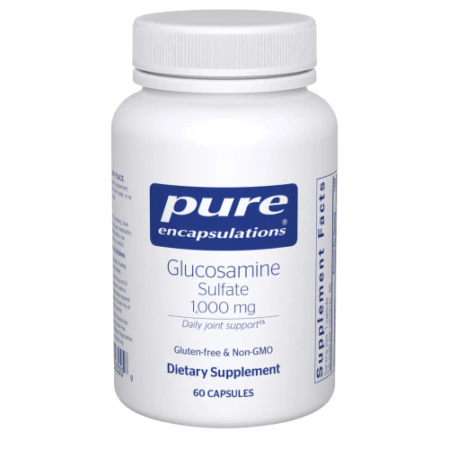 Pure Encapsulations Glucosamine Sulfate 1,000 mg 60 capsule bottle