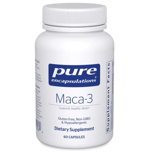 Pure Encapsulations Maca-3 60 capsule bottle