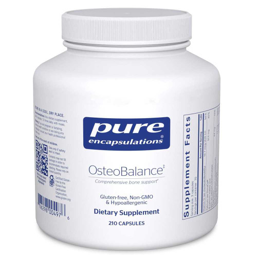 Pure Encapsulations OsteoBalance 210 capsules bottle
