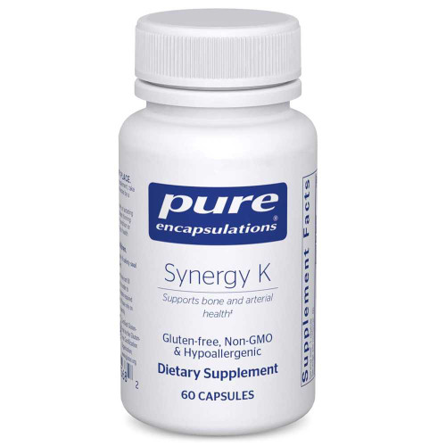 Pure Encapsulations Synergy K 60 capsule bottle