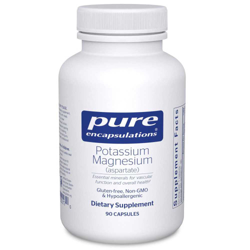 Pure Encapsulations Potassium Mag (Aspartate) PURE-KMAG BeautifiedYou.com