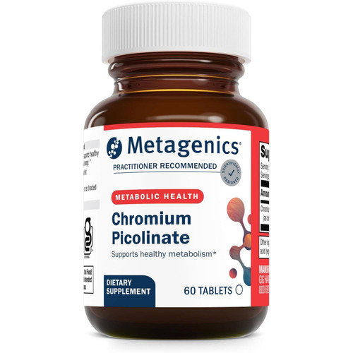 Metagenics Chromium Picolinate 60 tablets bottle