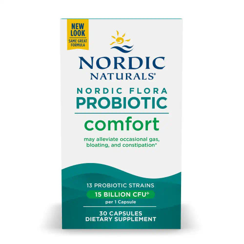 Nordic Naturals Nordic Flora Probiotic Comfort 30 capsule box