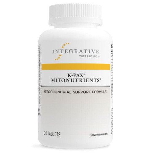 Integrative Therapeutics K-PAX MitoNutrients 120 tablets bottle