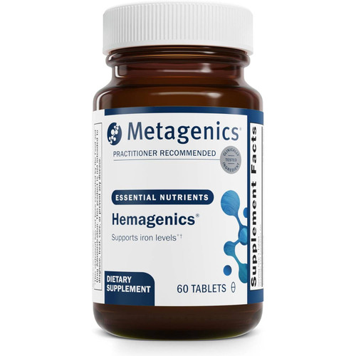 Metagenics Hemagenics 60 tablet bottle