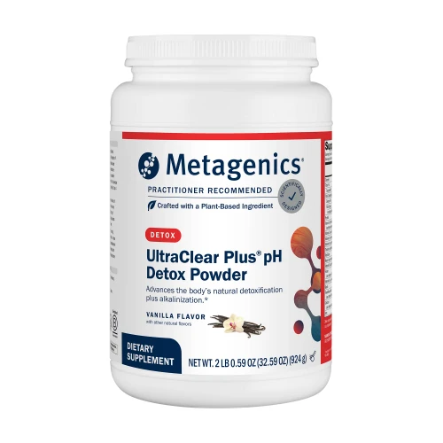 Metagenics UltraClear Plus pH Vanilla flavor powder 924 g canister