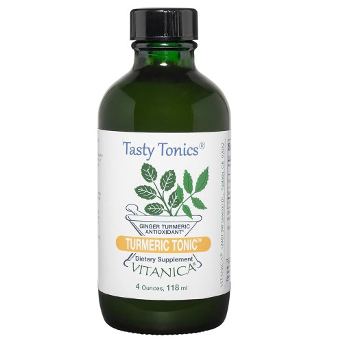 Vitanica Turmeric Tonic 4 fl oz (118 mL) bottle