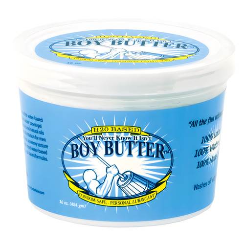 Boy Butter H2O Formula 16 oz (Tub) - Fistfy