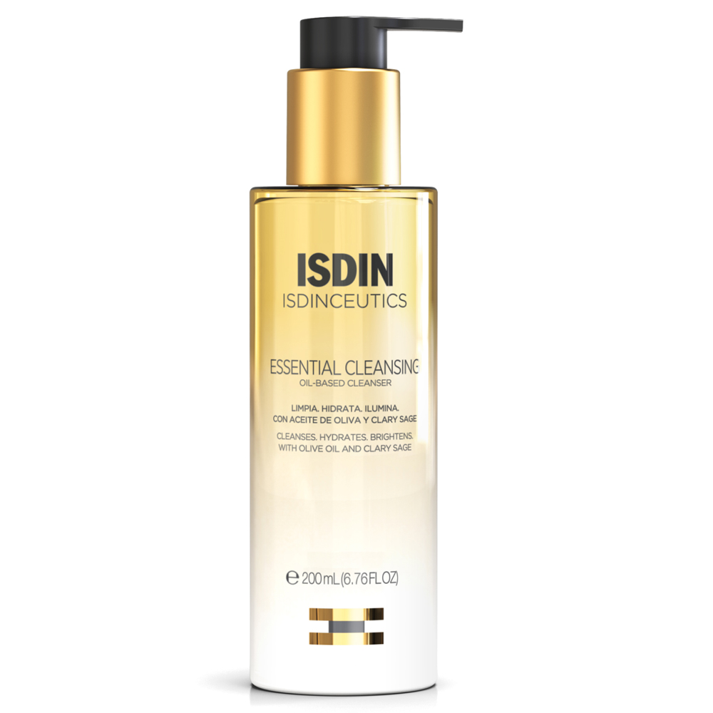  ISDIN Isdinceutics Essential Cleansing Oil - Facial Cleanser  with Cleansing Oil for Radiant Skin, 6.76 FL OZ : Beauty & Personal Care