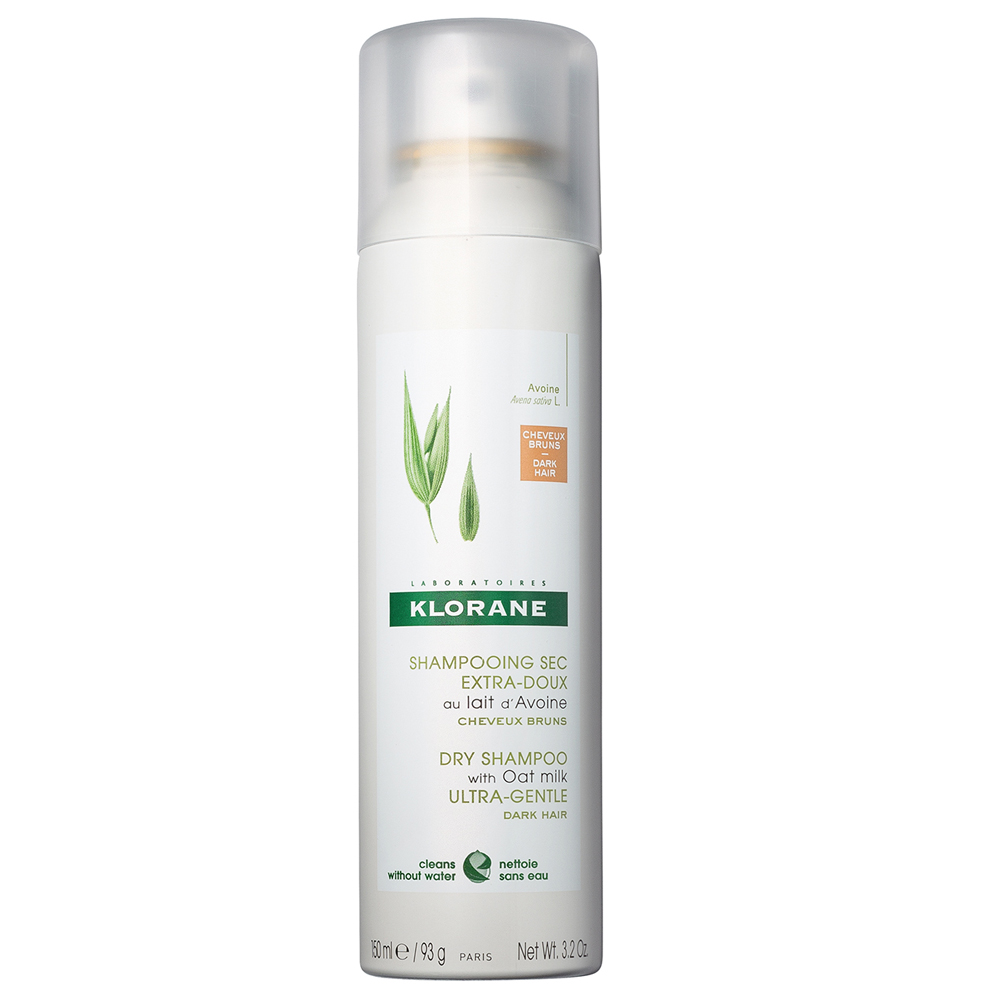 Shop Klorane Ultra-gentle Dry Shampoo With Oat Milk - Dark Hair