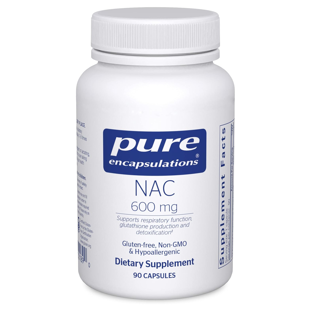 Pure Encapsulations NAC 600 mg