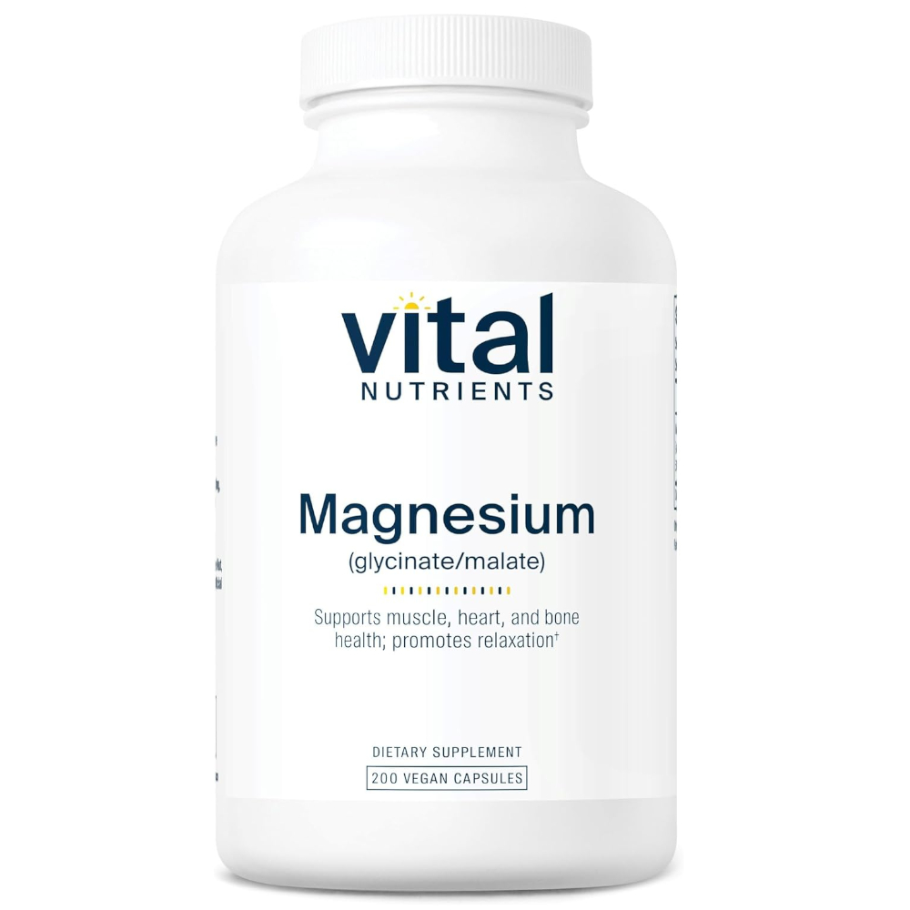 Vital Nutrients Magnesium GlycinateMalate 45$