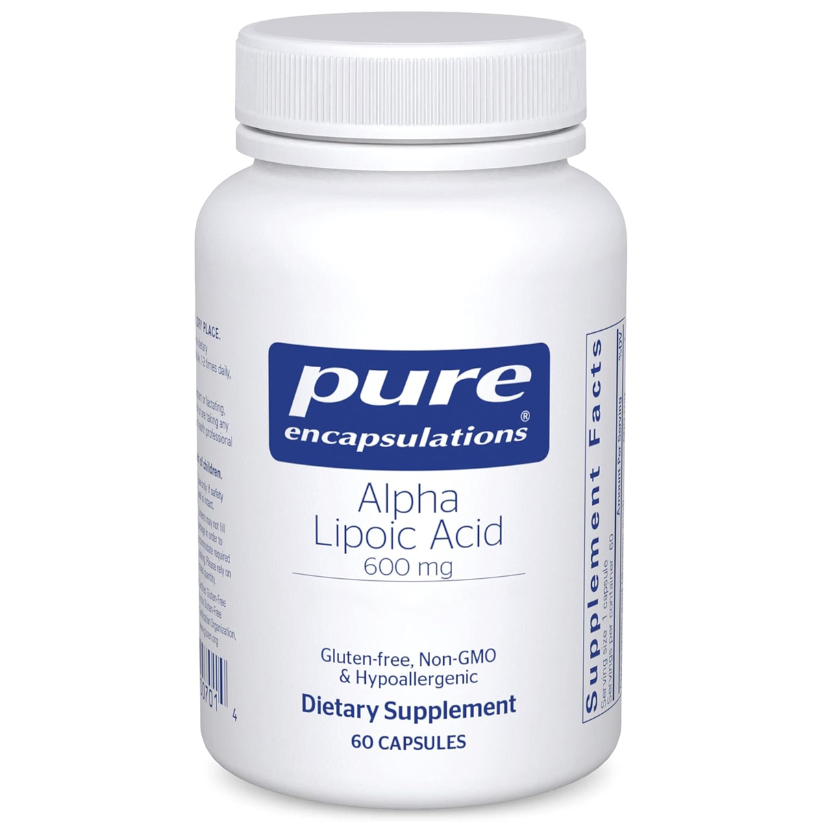 Pure Encapsulations Alpha Lipoic Acid 600 mg