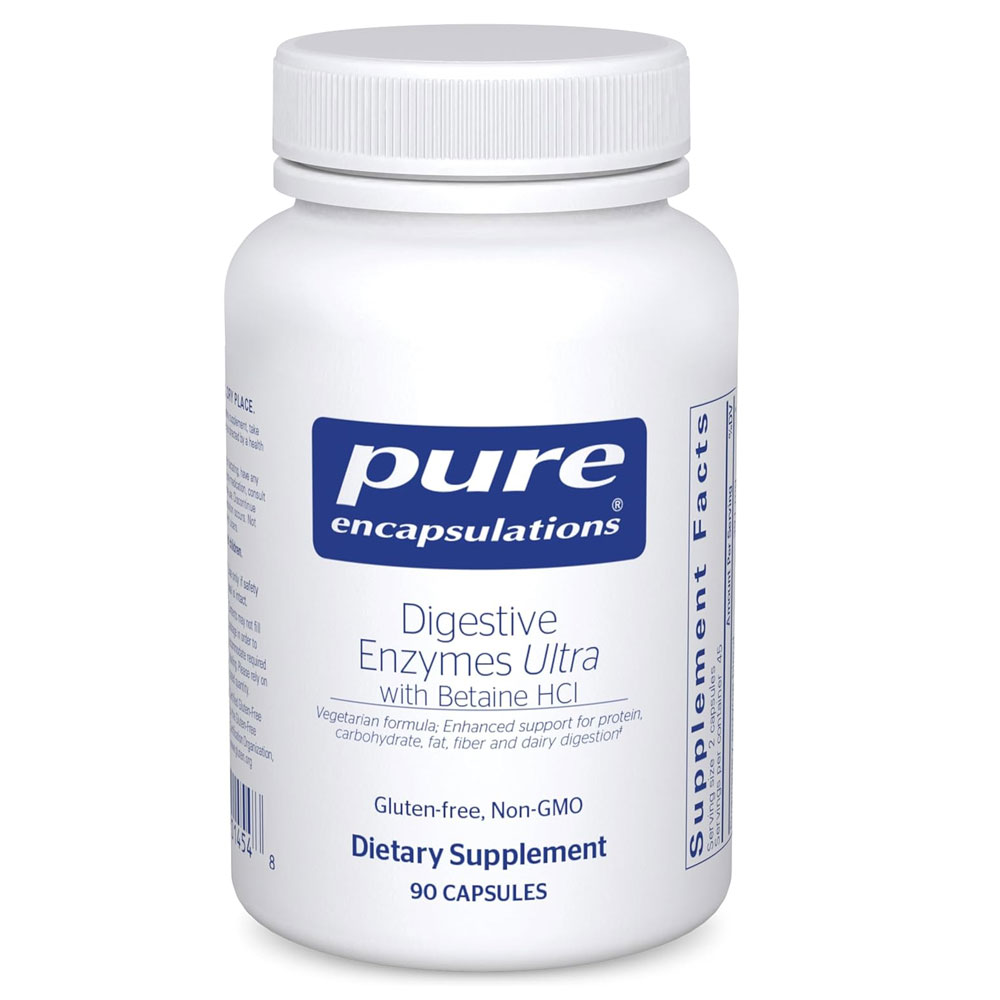 Pure Encapsulations Digestive Enzymes Ultra with Betaine HCl