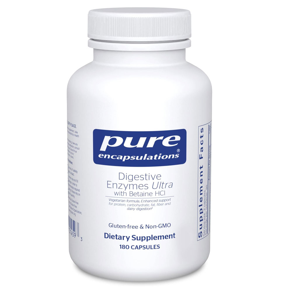 Pure Encapsulations Digestive Enzymes Ultra with Betaine HCl 69$