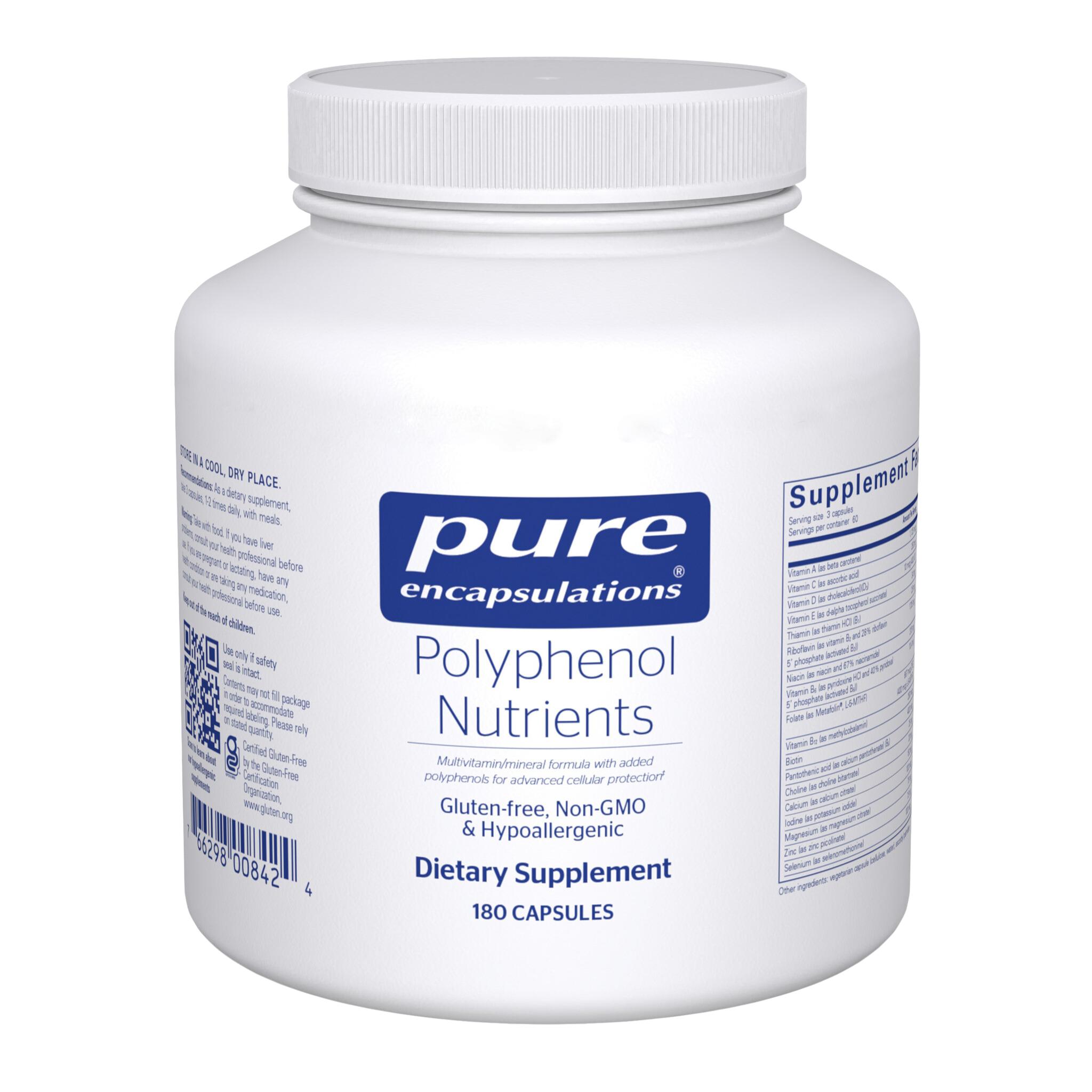 Pure Encapsulations Polyphenol Nutrients