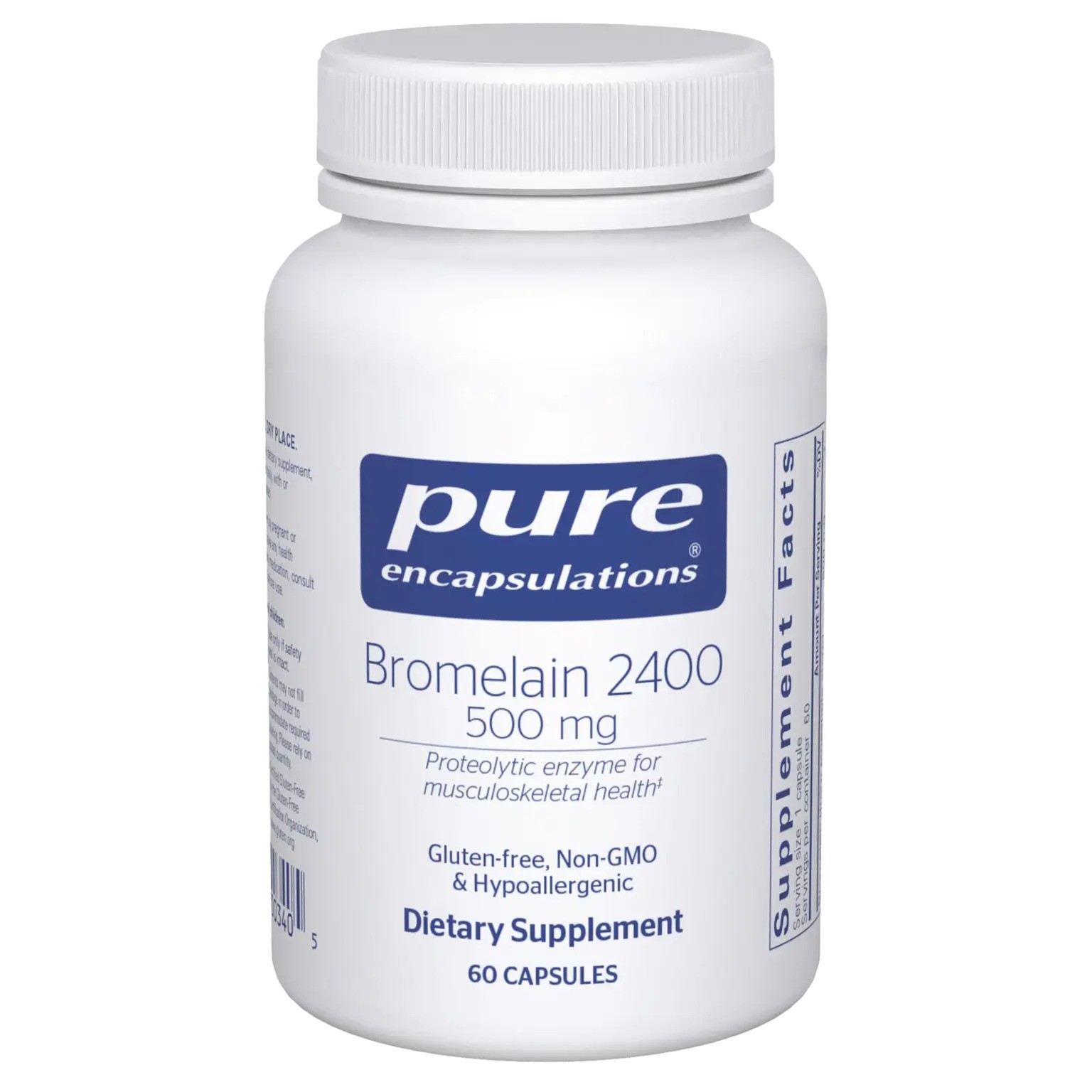 Pure Encapsulations Bromelain 2400 500mg