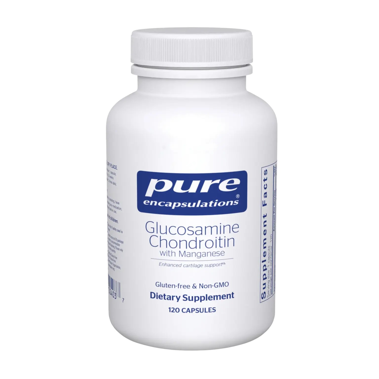 Pure Encapsulations Glucosamine Chondroitin with Manganese