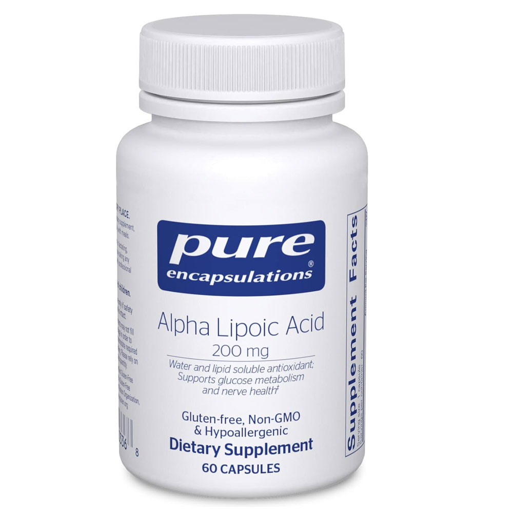 Pure Encapsulations Alpha Lipoic Acid 200mg