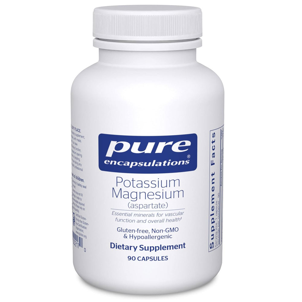 Pure Encapsulations Potassium Mag (Aspartate)