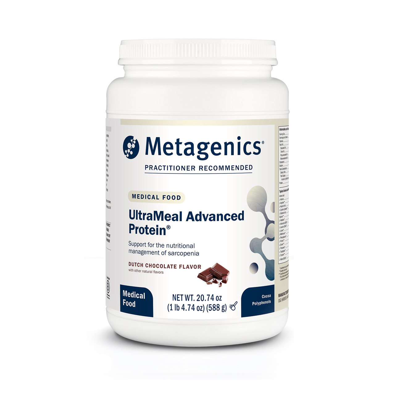 Metagenics UltraMeal Advanced Protein 65$