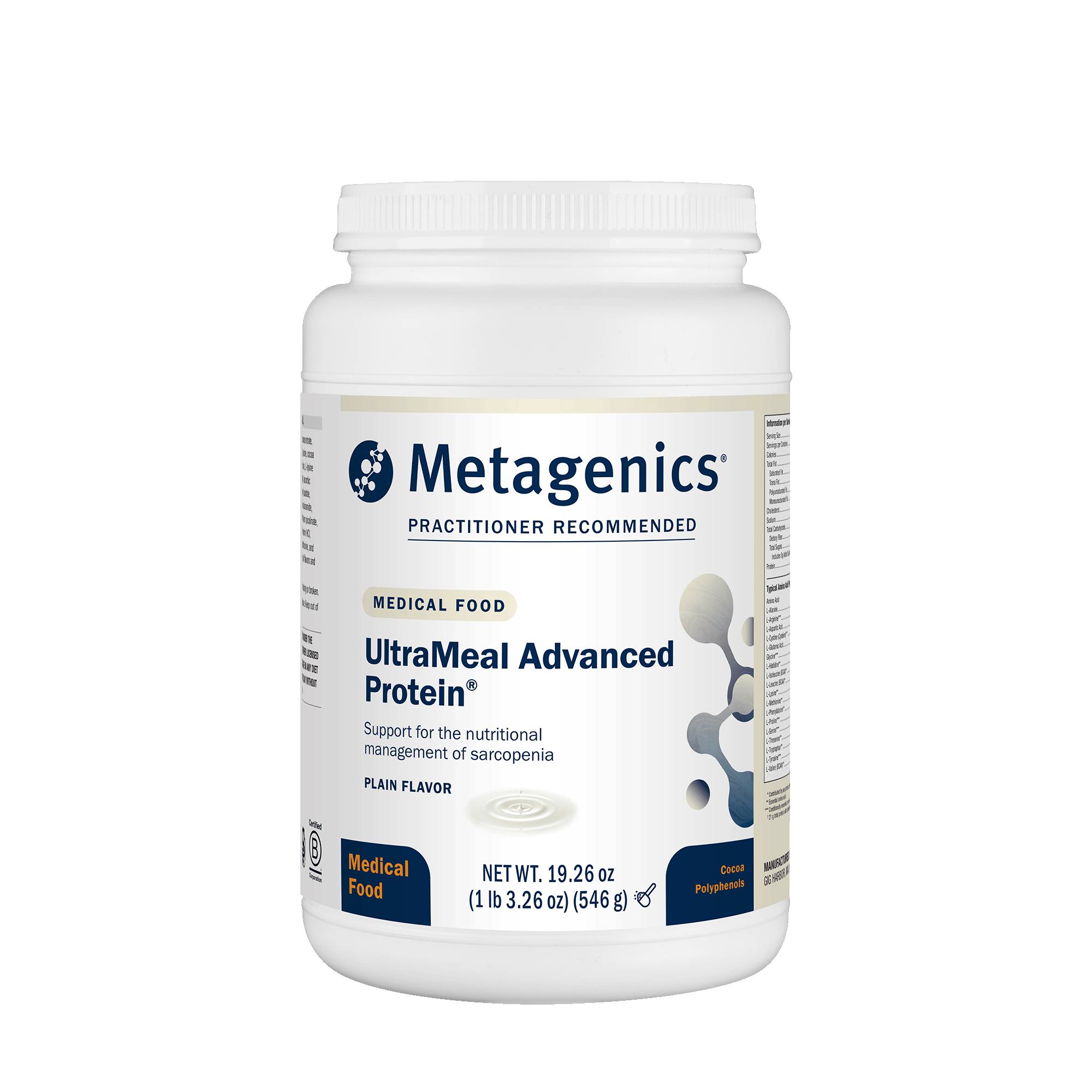 Metagenics UltraMeal Advanced Protein 65$