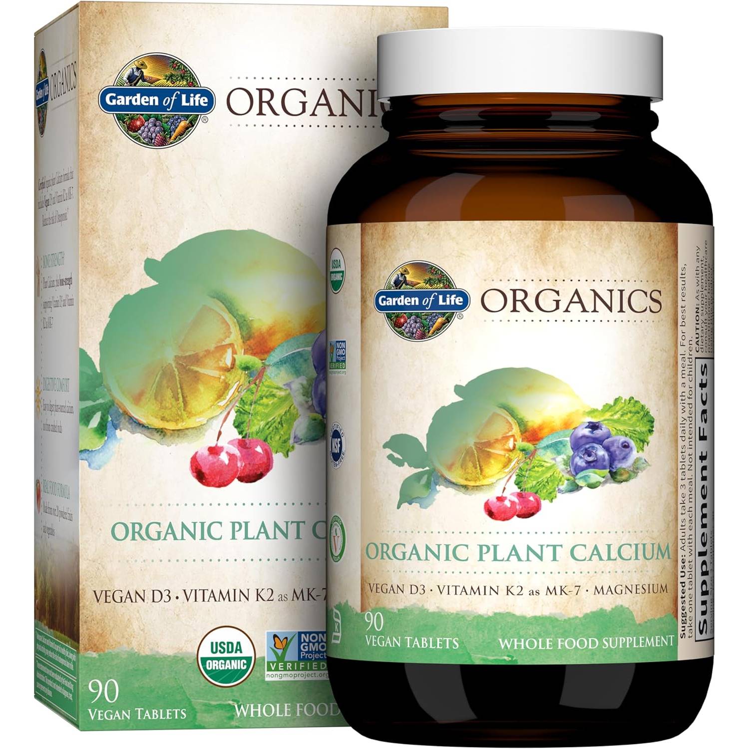 Garden of Life Mykind Organics Plant Calcium 43$