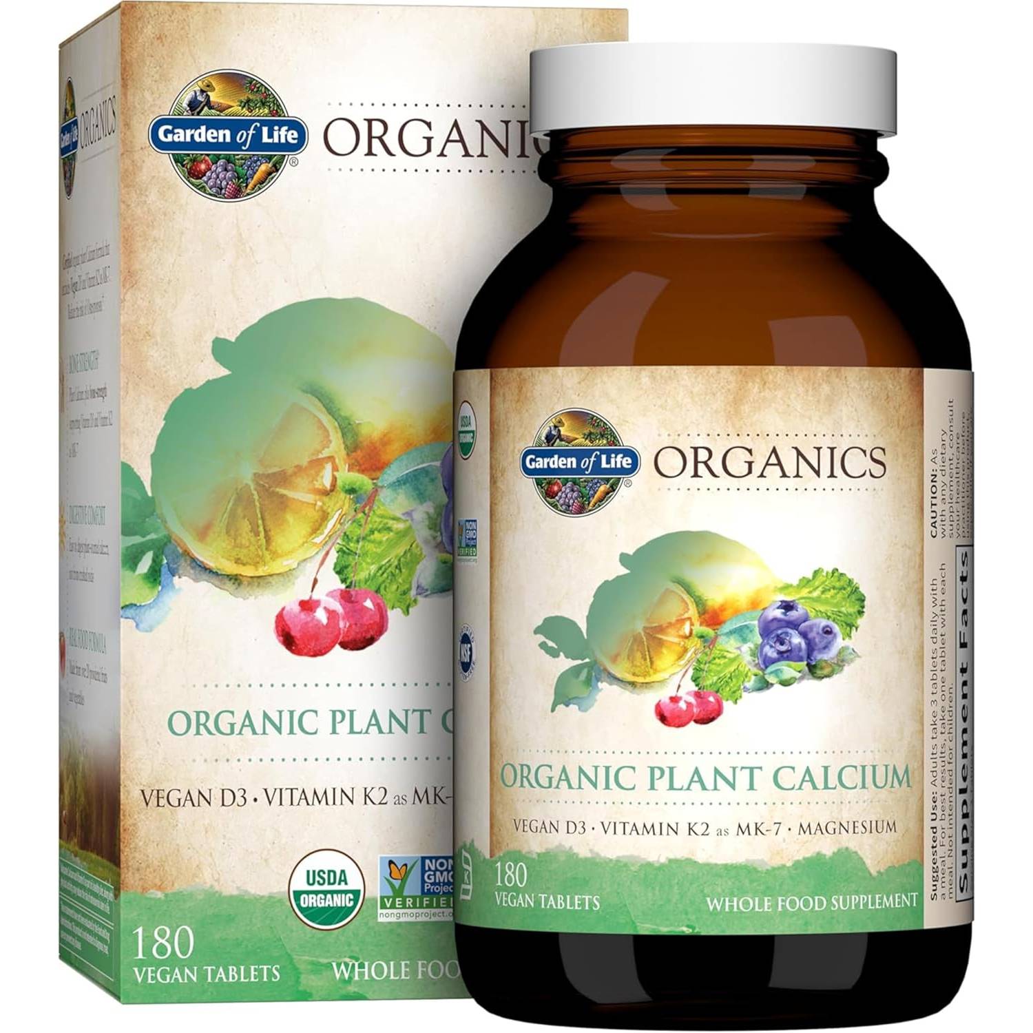 Garden of Life Mykind Organics Plant Calcium 72$