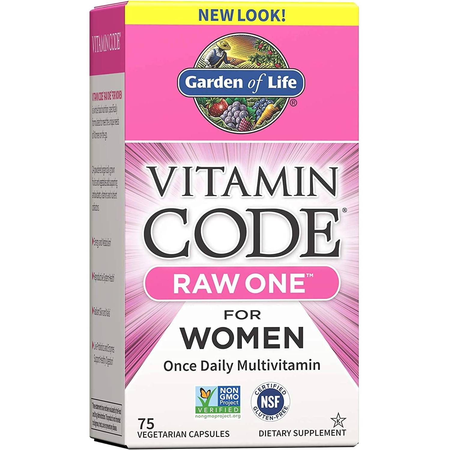 Garden of Life Vitamin Code RAW One for Women