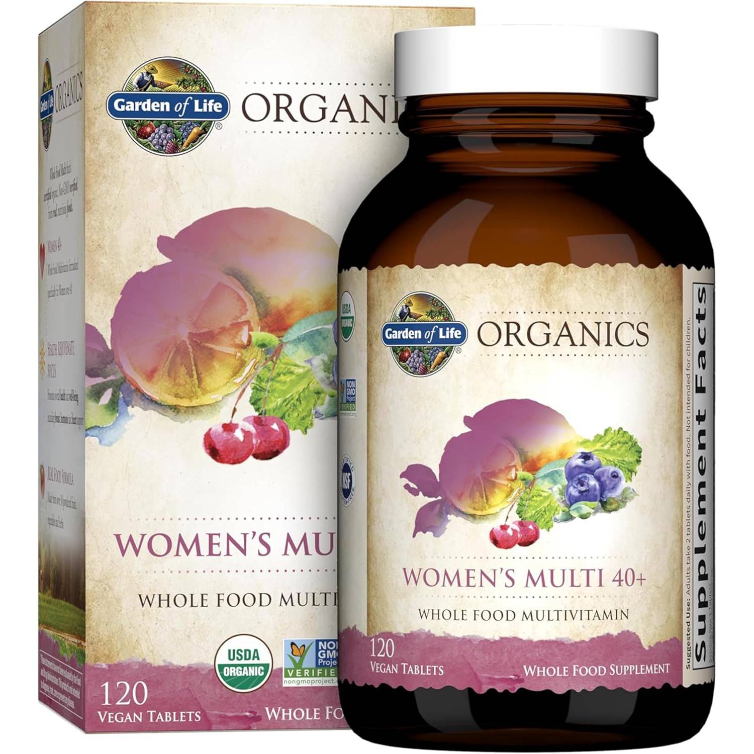 Garden of Life Organics Womens Multi 40+