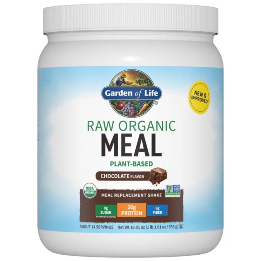 Garden of Life Raw Organic Meal Plant-Based Chocolate Flavor
