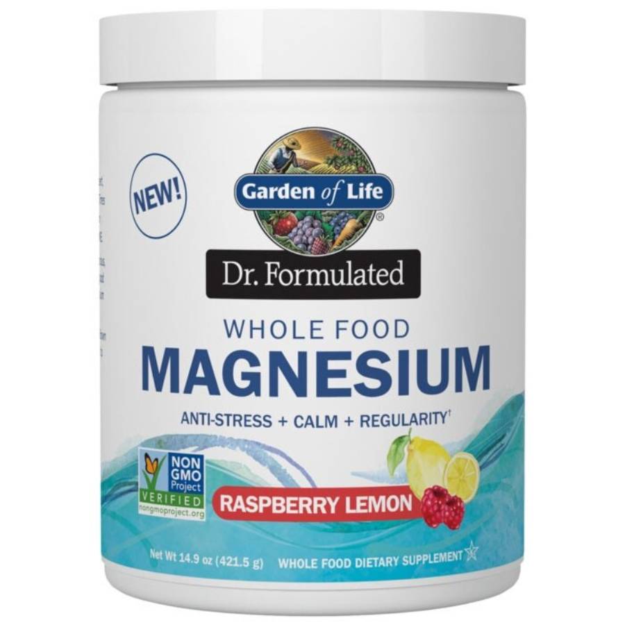 Garden of Life Dr Formulated Whole Food Magnesium Raspberry-Lemon 43$
