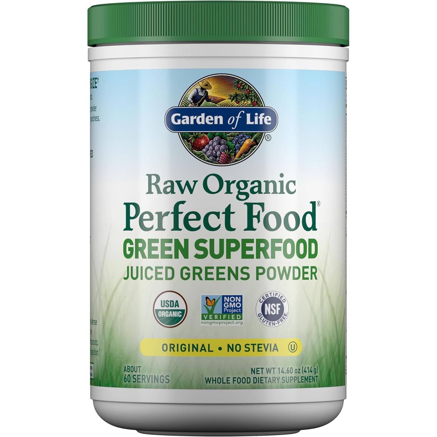 Garden of Life Perfect Food Raw Organic Powder 89$