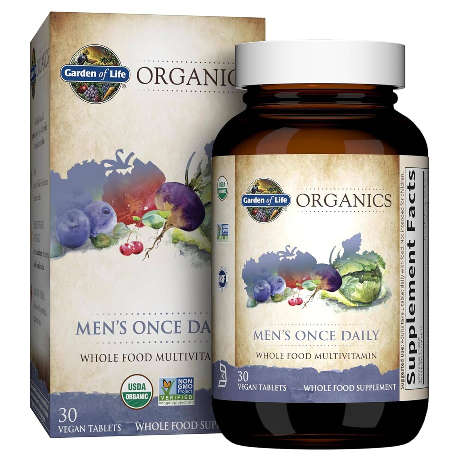 Garden of Life Mykind Organics Mens Once Daily