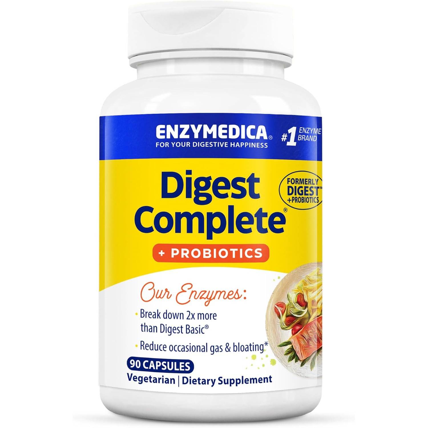 Enzymedica Digest Complete + Probiotics