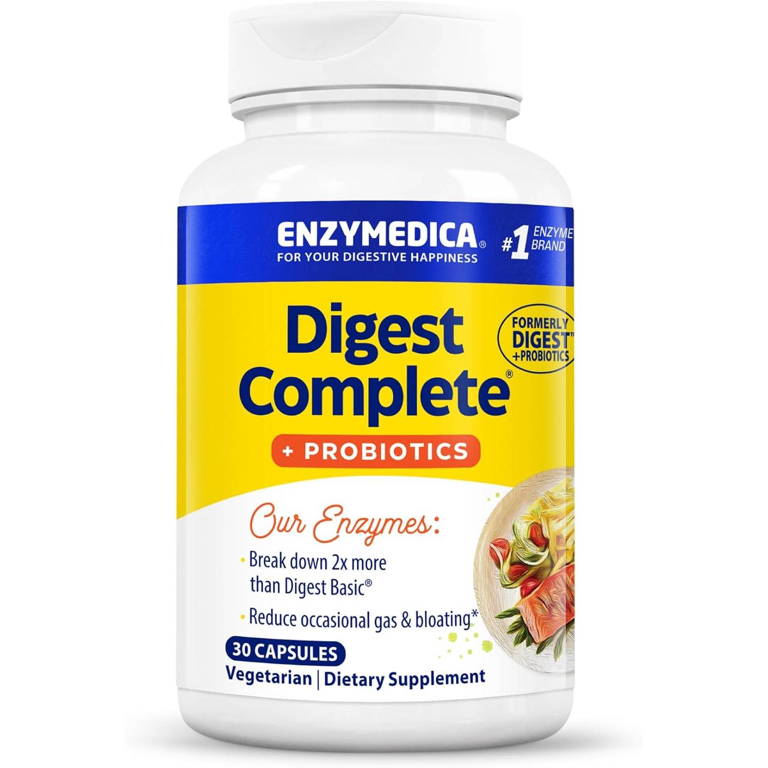 Enzymedica Digest Complete + Probiotics