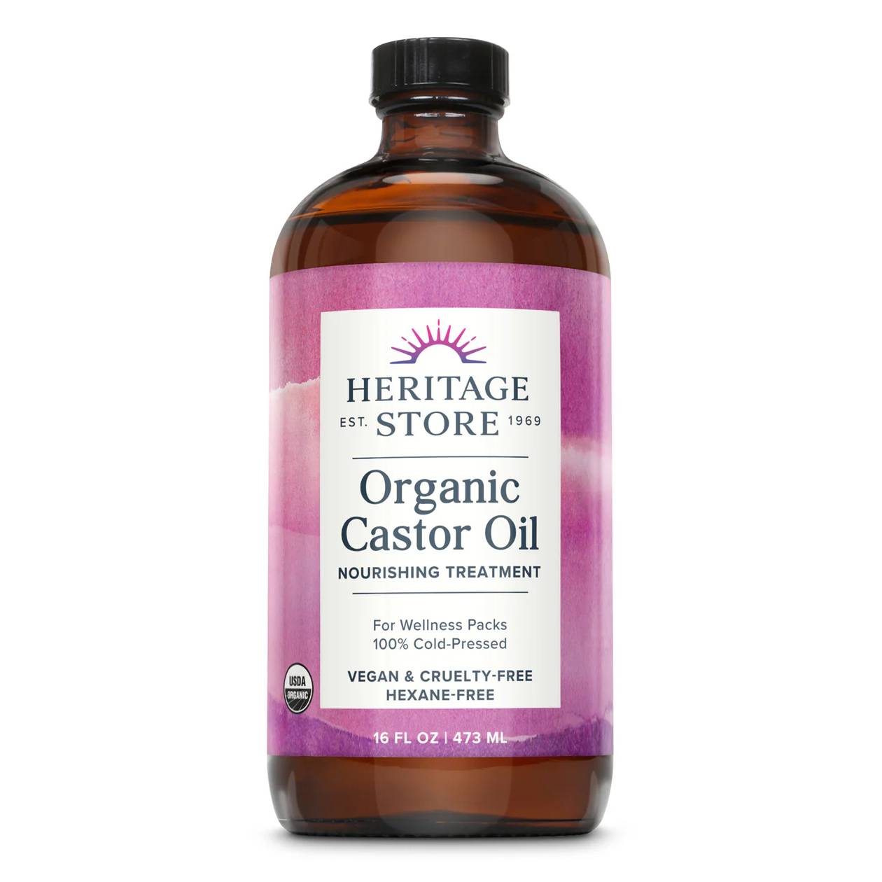 Heritage Store Organic Castor Oil