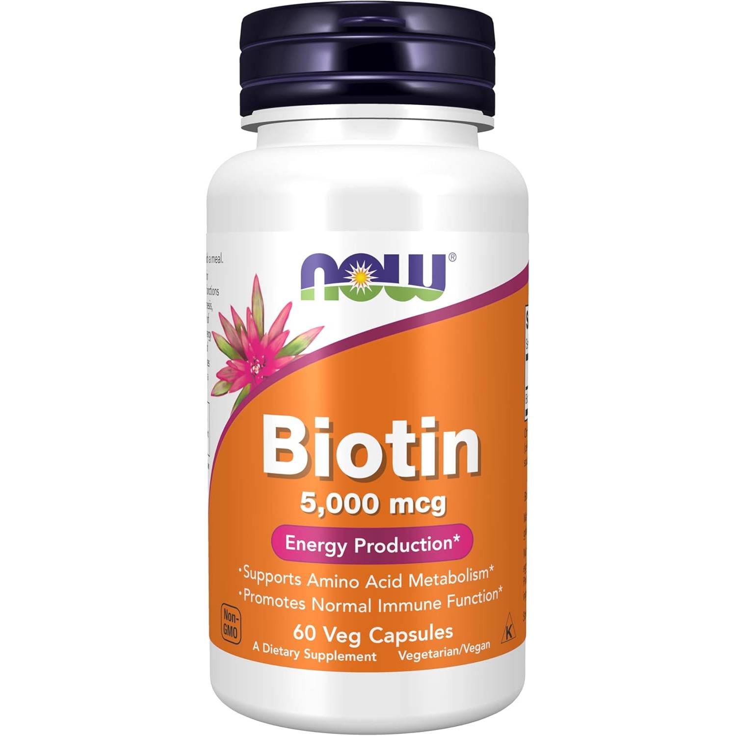 NOW Foods Biotin 5000mcg